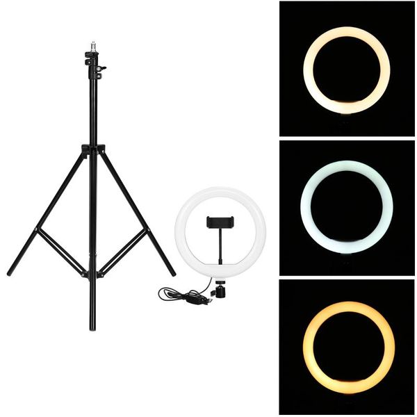 cell phone mounts & holders portable selfie ring lamp led light with tripod for video pography lighting holder
cell phone mounts & holders portable selfie ring lamp led light with tripod for video pography lighting holder