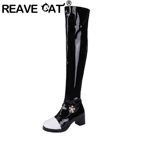 boots reave cat fashion shoes for women autumn and winter square toe thick high heel zipper knight knee women's f1408, Black
boots reave cat fashion shoes for women autumn and winter square toe thick high heel zipper knight knee women's f1408, Black