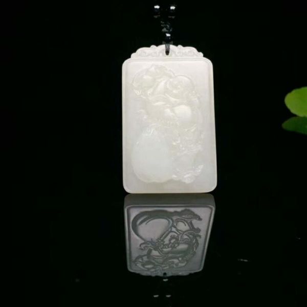 lockets h59#exquisite hetian jade maitreya buddha pendant, Silver
lockets h59#exquisite hetian jade maitreya buddha pendant, Silver