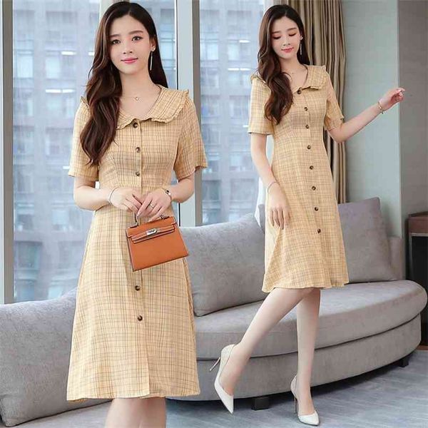 elegant yellow plaid sweet midi dresses spring summer plus size short vintage runway women bodycon party vestidos 210528, Black;gray
elegant yellow plaid sweet midi dresses spring summer plus size short vintage runway women bodycon party vestidos 210528, Black;gray