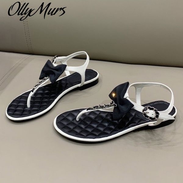 ollymurs new fashion luxury bow summer 2021 brand design leather women shoes elegant buckle female sandals, Black 
ollymurs new fashion luxury bow summer 2021 brand design leather women shoes elegant buckle female sandals, Black