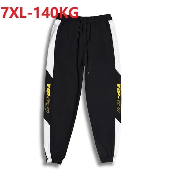 men's pants summer men street patchwork plus size 7xl cool letterfashion korea style loose, Black
men's pants summer men street patchwork plus size 7xl cool letterfashion korea style loose, Black