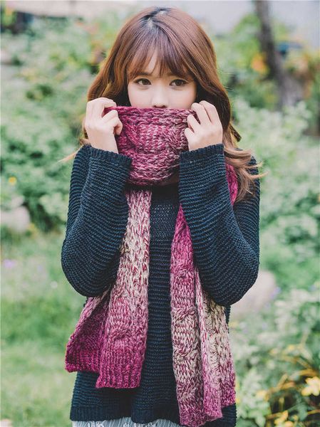 women's extended neck cover men's women's fashion warm knitting wool scarf in autumn and winter, Blue;gray
women's extended neck cover men's women's fashion warm knitting wool scarf in autumn and winter, Blue;gray