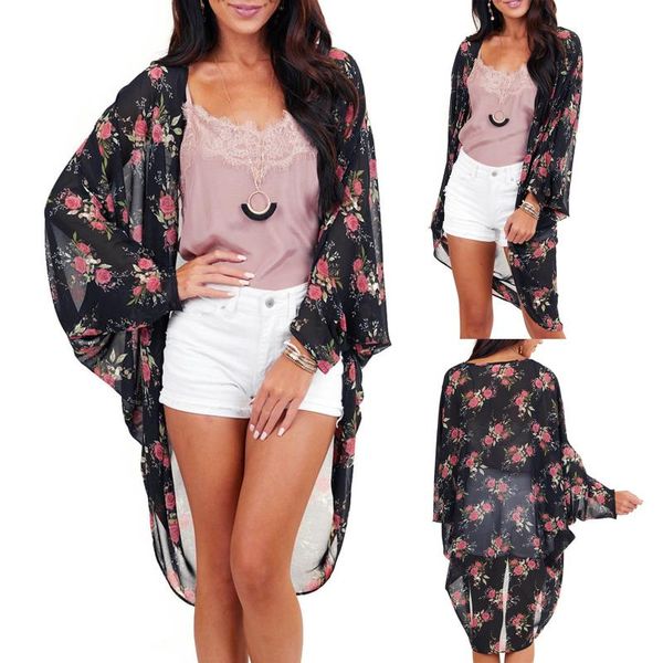 tvådelade kostymer kvinnors mode svart bakgrund röd blomma tryck kardigan baddräkt strandrock sexig långärmad sommar badkläder
tvådelade kostymer kvinnors mode svart bakgrund röd blomma tryck kardigan baddräkt strandrock sexig långärmad sommar badkläder