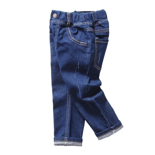 children's spring autumn boys' jeans versatile solid color middle and small denim pants children's clothing micro, Blue
children's spring autumn boys' jeans versatile solid color middle and small denim pants children's clothing micro, Blue