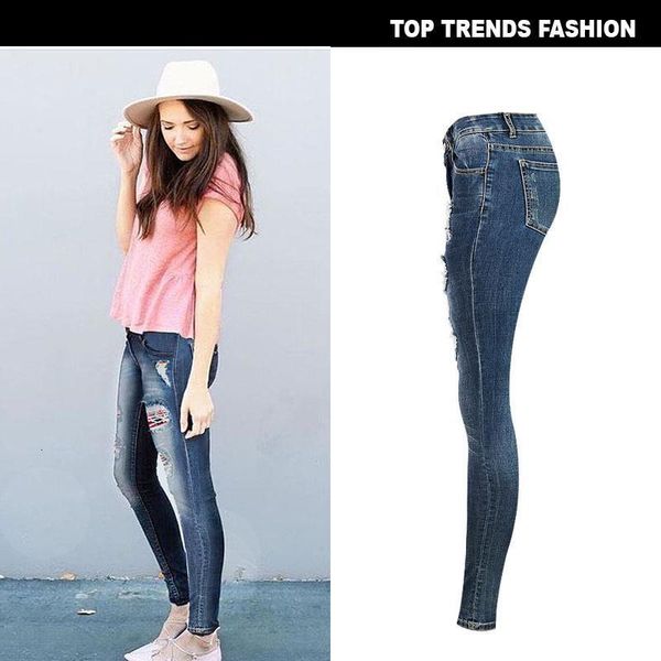 women's jeans cotton soft stretch denim ripped holes buffalo plaid patches ny distressed pants, Blue
women's jeans cotton soft stretch denim ripped holes buffalo plaid patches ny distressed pants, Blue
