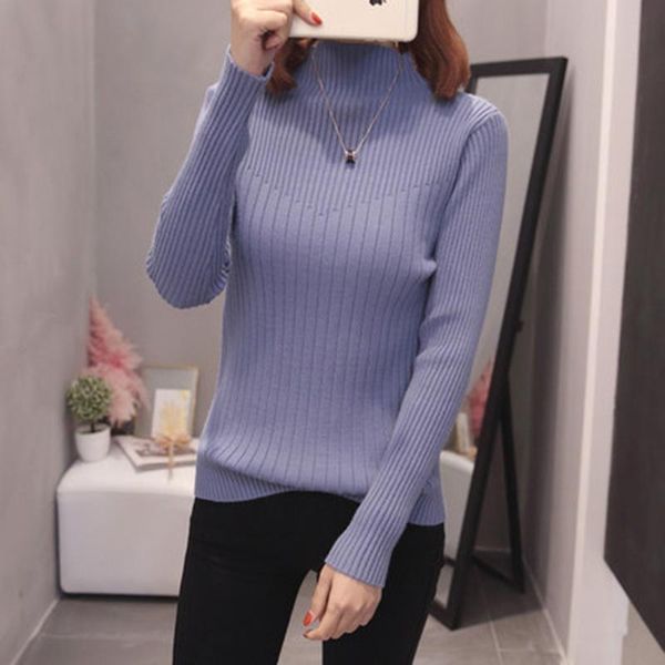 women's sweaters 2021 korean version knit women half high collar sweater femme spring autumn long sleeve pullover zx201, White;black
women's sweaters 2021 korean version knit women half high collar sweater femme spring autumn long sleeve pullover zx201, White;black
