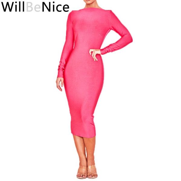 casual dresses willbenice pink backless long sleeve bandage dress woman midi evening party 2021 club bodycon, Black;gray
casual dresses willbenice pink backless long sleeve bandage dress woman midi evening party 2021 club bodycon, Black;gray