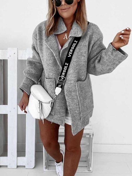 women's knits & tees autumn winter women loose knitted cardigan sweater coats casual female turn down collar long sleeve big pocket kni, White
women's knits & tees autumn winter women loose knitted cardigan sweater coats casual female turn down collar long sleeve big pocket kni, White