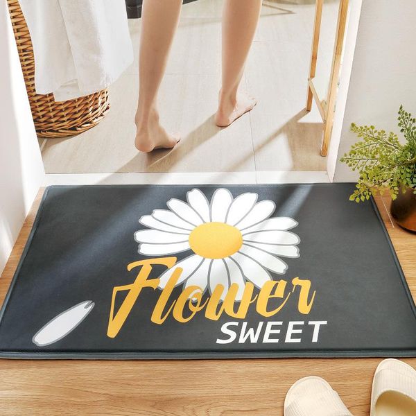 daisy bathroom mats micro-elastic flannel absorbent doormat shower room non-slip door rug home entrance decorative floor carpet bath
daisy bathroom mats micro-elastic flannel absorbent doormat shower room non-slip door rug home entrance decorative floor carpet bath