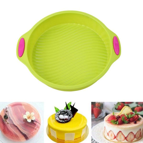cake tools 1pc 9 inch dly round shape 3d silicone mold baking bakeware maker tray high quality
cake tools 1pc 9 inch dly round shape 3d silicone mold baking bakeware maker tray high quality