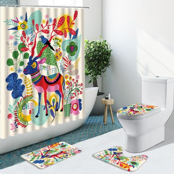 shower curtains color cartoon children animal bohemian elk floral bathroom curtain set non-slip rugs flannel toilet cover mat
shower curtains color cartoon children animal bohemian elk floral bathroom curtain set non-slip rugs flannel toilet cover mat