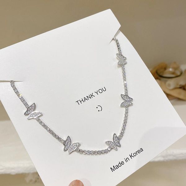 chains lovelink silver zircon butterfly animal necklace for women jewelry crystal fashion party gift
chains lovelink silver zircon butterfly animal necklace for women jewelry crystal fashion party gift