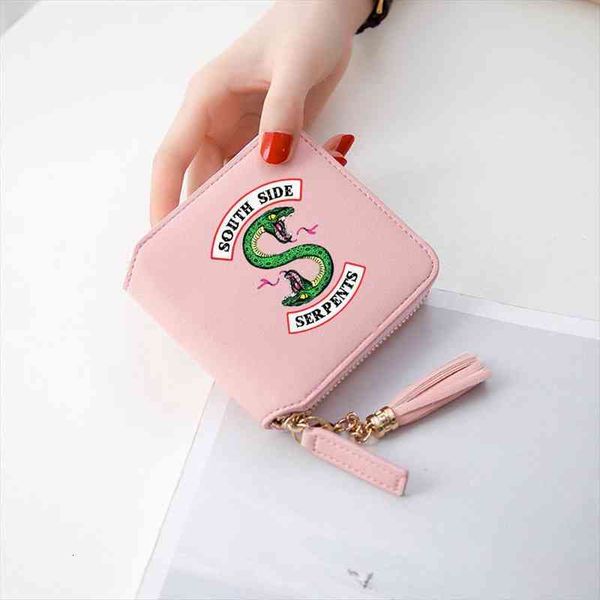 riverdale south side wallets 3d print tassel wallet women mini card holder short zipper credit lady, Red;black
riverdale south side wallets 3d print tassel wallet women mini card holder short zipper credit lady, Red;black