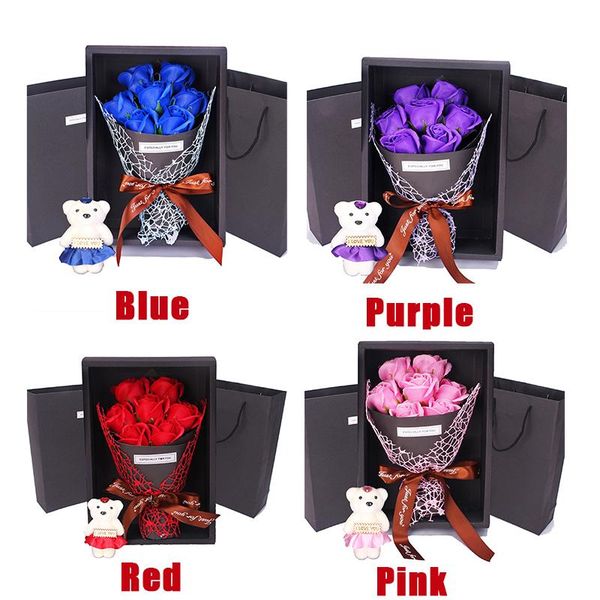 gift wrap simulation rose handmade soap flower bouquet with box wedding christmas birthday f2
gift wrap simulation rose handmade soap flower bouquet with box wedding christmas birthday f2