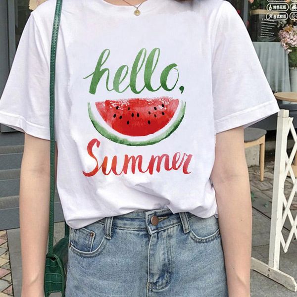 women's t-shirt 2021 watermelon cartoon fruit fun graphic printed female t shirt harajuku ladies tshirt summer short sleeve women, White
women's t-shirt 2021 watermelon cartoon fruit fun graphic printed female t shirt harajuku ladies tshirt summer short sleeve women, White