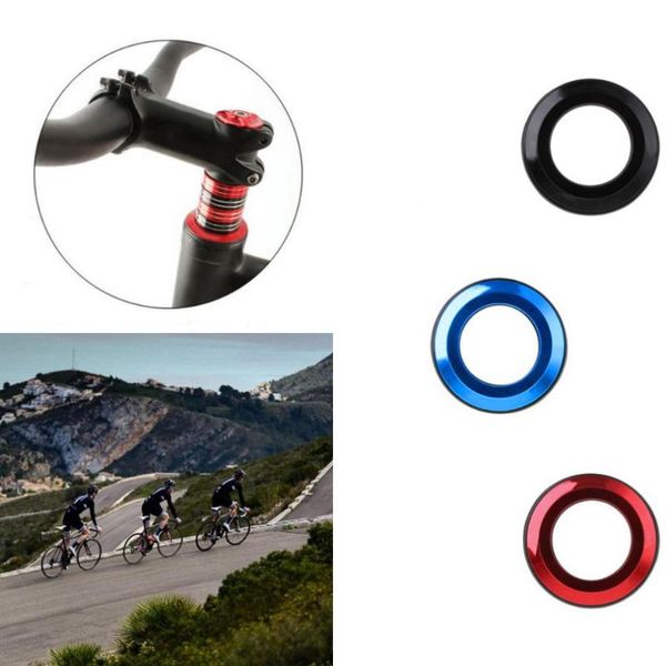 bicycle headset cap aluminum alloy flat spacer mtb 28.6mm bike parts cover with rubber ring lights
bicycle headset cap aluminum alloy flat spacer mtb 28.6mm bike parts cover with rubber ring lights