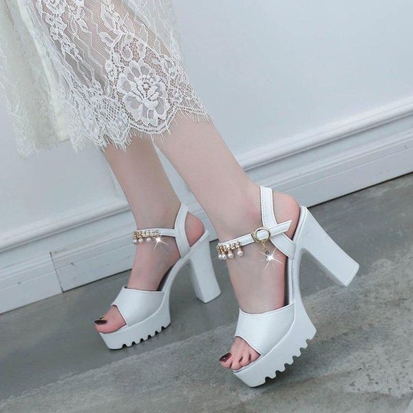 thick with platform waterproof word buckle fish mouth roman cool shoes female sandals, Black
thick with platform waterproof word buckle fish mouth roman cool shoes female sandals, Black
