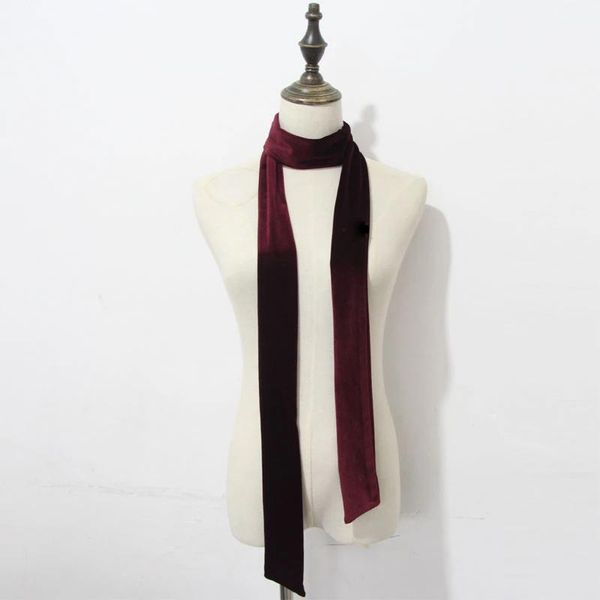 scarves korean velvet narrow long retro scarf women's solid color multifunction belt tied bag headband decoration warm neck f68, Blue;gray
scarves korean velvet narrow long retro scarf women's solid color multifunction belt tied bag headband decoration warm neck f68, Blue;gray