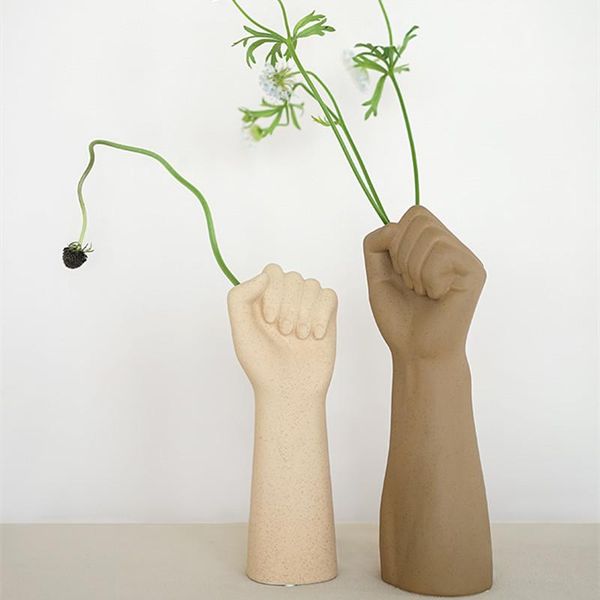 vases nordic arts dried flower hand modeling ceramic vase fisting pot home living room modern decorative r3984
vases nordic arts dried flower hand modeling ceramic vase fisting pot home living room modern decorative r3984