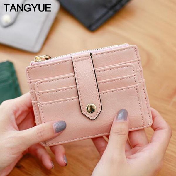 card holders tangyue women's credit id holder women leather wallet for s case pocket bank cardholder slim travel with zipper, Brown;gray
card holders tangyue women's credit id holder women leather wallet for s case pocket bank cardholder slim travel with zipper, Brown;gray