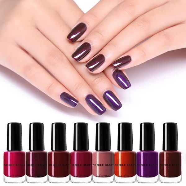 nail polish nicole ddary 6ml sparkling glitter dark purple red series art varnish for manicuring decor
nail polish nicole ddary 6ml sparkling glitter dark purple red series art varnish for manicuring decor
