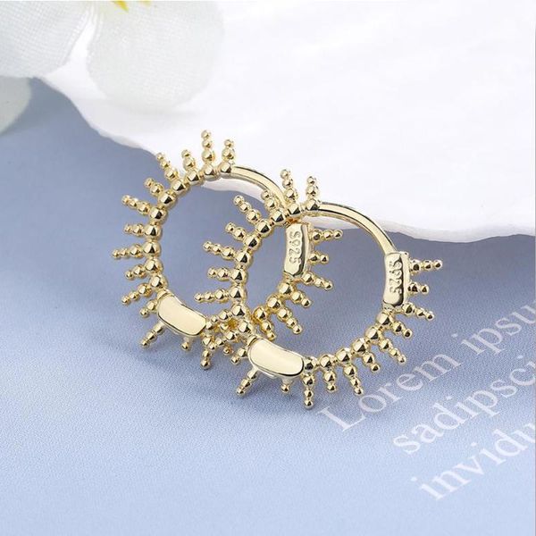 hoop & huggie 2021 punk fashion personality 925 sterling silver rivet circle earrings classic round jewelry bijoux gift sy1049, Golden;silver
hoop & huggie 2021 punk fashion personality 925 sterling silver rivet circle earrings classic round jewelry bijoux gift sy1049, Golden;silver