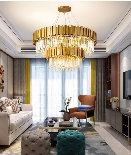 modern luxury crystal ledgolden color pendant lamp for living room bedroom el lobby restaurant hall studio lamps
modern luxury crystal ledgolden color pendant lamp for living room bedroom el lobby restaurant hall studio lamps
