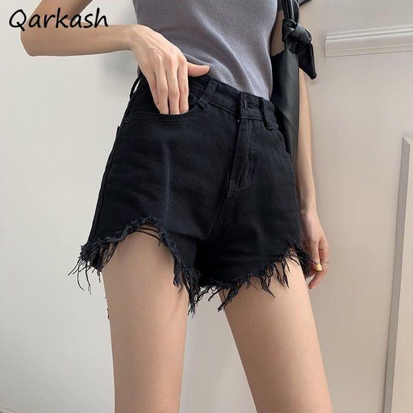 women's shorts denim women summer ripped harajuku stylish cool streetwear all-match korean style female classic empire simple, White;black
women's shorts denim women summer ripped harajuku stylish cool streetwear all-match korean style female classic empire simple, White;black