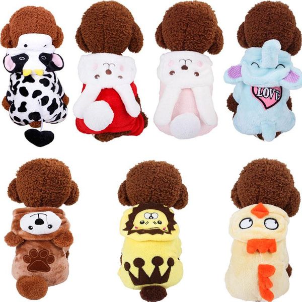 dog apparel cartoon overalls for dogs spring winter pet clothes hooded pajamas warm coat cow jumpsuit 4 legs
dog apparel cartoon overalls for dogs spring winter pet clothes hooded pajamas warm coat cow jumpsuit 4 legs