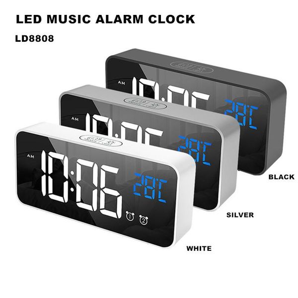 other clocks & accessories music led digital alarm clock temperature date display deskmirror home table decoration electronic 2000 mah
other clocks & accessories music led digital alarm clock temperature date display deskmirror home table decoration electronic 2000 mah