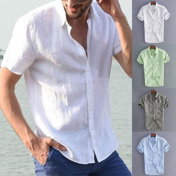 men's casual shirts european and american fashion shirt solid color summer short-sleeved, White;black
men's casual shirts european and american fashion shirt solid color summer short-sleeved, White;black
