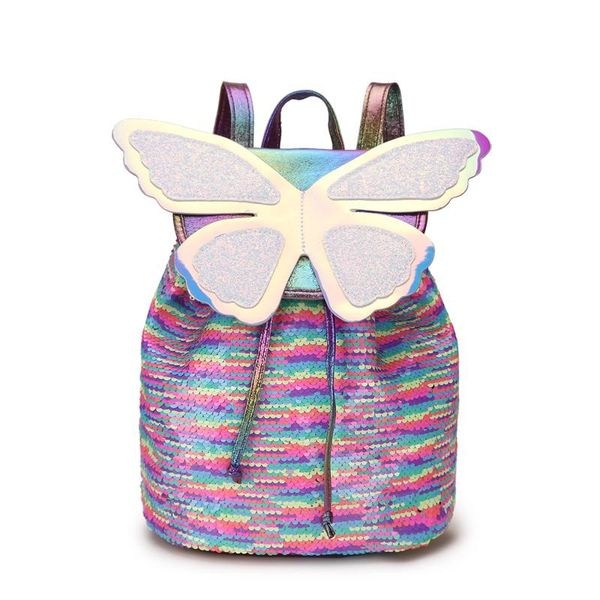 outdoor bags fashion color sequins butterfly backpack glitter school bag girls cute hologram laser pu leather travel mochila
outdoor bags fashion color sequins butterfly backpack glitter school bag girls cute hologram laser pu leather travel mochila