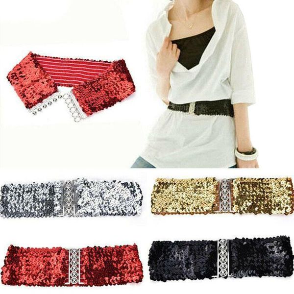 belts ladies sequin glitter skirt belt waist band sparkly elastic stretch shiny, Black;brown
belts ladies sequin glitter skirt belt waist band sparkly elastic stretch shiny, Black;brown