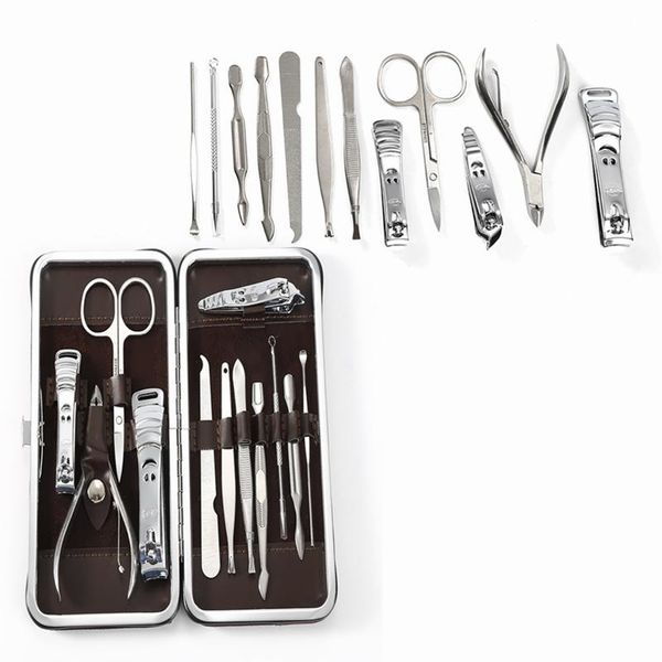 nail art kits 12 in 1 stainless steel pedicure manicure set clipper scissors care tools tweezers ear pick with case
nail art kits 12 in 1 stainless steel pedicure manicure set clipper scissors care tools tweezers ear pick with case
