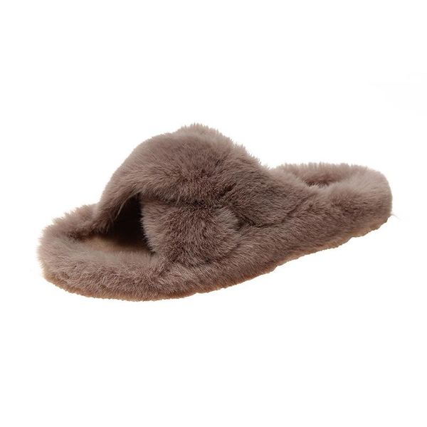 winter house women fur slippers fashion cross band warm plush ladies shoes cozy open toe indoor fuzzy slides for girls, Black
winter house women fur slippers fashion cross band warm plush ladies shoes cozy open toe indoor fuzzy slides for girls, Black