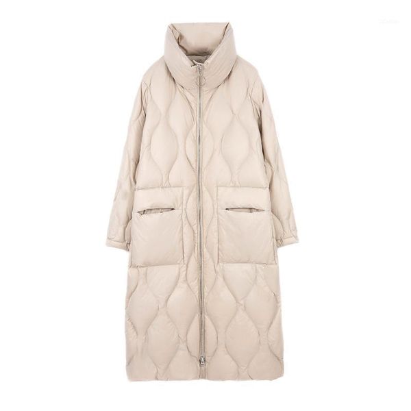 women's down & parkas women winter jacket 2021 mid-length korean loose lightweight coats stand collar warm overcoats m815, Black
women's down & parkas women winter jacket 2021 mid-length korean loose lightweight coats stand collar warm overcoats m815, Black