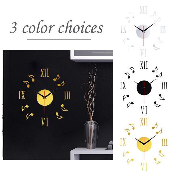 wall clocks musical note decoration clock modern creative diy mirror acrylic material surface sticker home office decor
wall clocks musical note decoration clock modern creative diy mirror acrylic material surface sticker home office decor