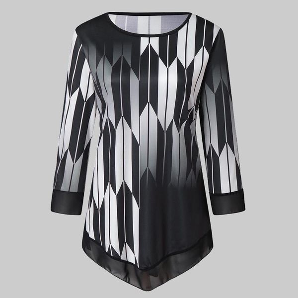 autumn fashion pattern print female 2021 blouses casual full sleeve shirt women irregular hem elegant blouse women's & shirts, White
autumn fashion pattern print female 2021 blouses casual full sleeve shirt women irregular hem elegant blouse women's & shirts, White