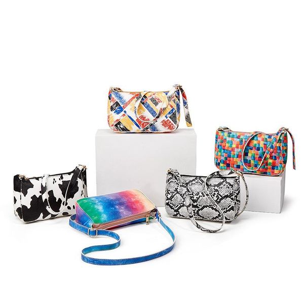 evening bags bag female summer hit color rainbow print simple underarm single shoulder diagonal adjustable strap mini
evening bags bag female summer hit color rainbow print simple underarm single shoulder diagonal adjustable strap mini