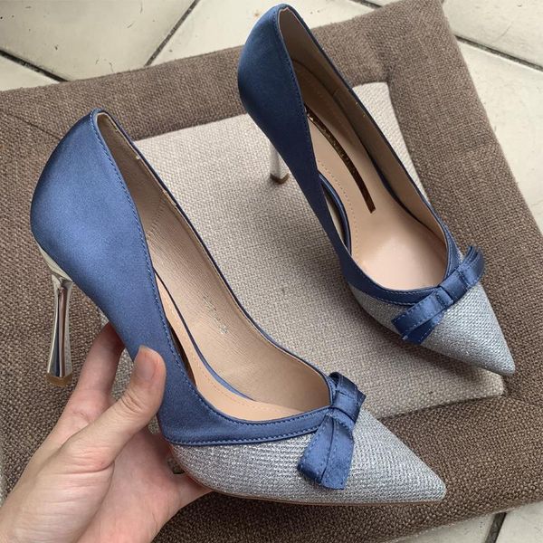 dress shoes high heels bow sequins women's pumps elegant pointed heel gold-plated evening for wedding rb59, Black
dress shoes high heels bow sequins women's pumps elegant pointed heel gold-plated evening for wedding rb59, Black