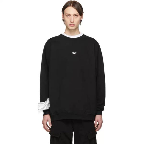 21fw classic letter printed sweatshirt fashion solid high-end long sleeve casual simple high street spring autumn sweater men women crewneck, Black
21fw classic letter printed sweatshirt fashion solid high-end long sleeve casual simple high street spring autumn sweater men women crewneck, Black