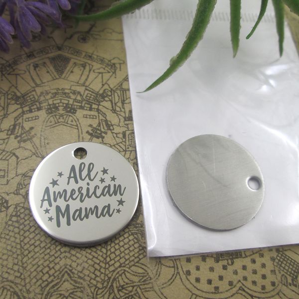 40pcs--stainless steel charms"all american mama" more style choosing diy pendants fo necklace, Bronze;silver
40pcs--stainless steel charms"all american mama" more style choosing diy pendants fo necklace, Bronze;silver