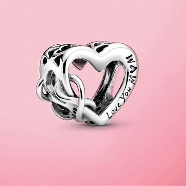 fit pandora bracelet 30pcs love you mom heart silver charm bead fit original pandora bracelets diy jewelry for woman gift, Black
fit pandora bracelet 30pcs love you mom heart silver charm bead fit original pandora bracelets diy jewelry for woman gift, Black