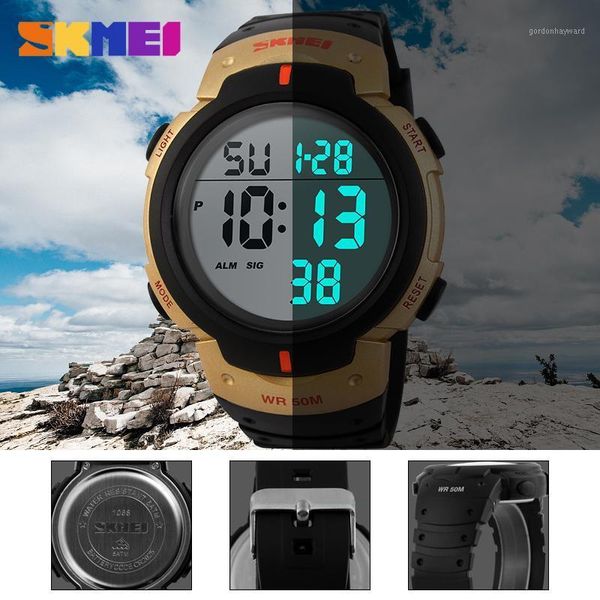 outdoor sport watch men military analog big dial simple watches waterproof calendar digital band reloj hombre wristwatches, Slivery;brown
outdoor sport watch men military analog big dial simple watches waterproof calendar digital band reloj hombre wristwatches, Slivery;brown