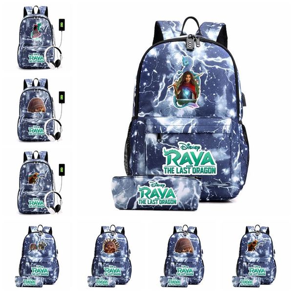 backpack 2 pcs raya and the last dragon canvas with pencil case school bag for teenagers usb charging lapsport bags rucksack
backpack 2 pcs raya and the last dragon canvas with pencil case school bag for teenagers usb charging lapsport bags rucksack