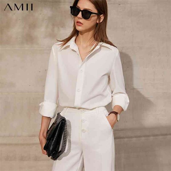 minimalism spring offical lady women's blouse causal solid loose shirt buttons pants 12130055 210527, White
minimalism spring offical lady women's blouse causal solid loose shirt buttons pants 12130055 210527, White