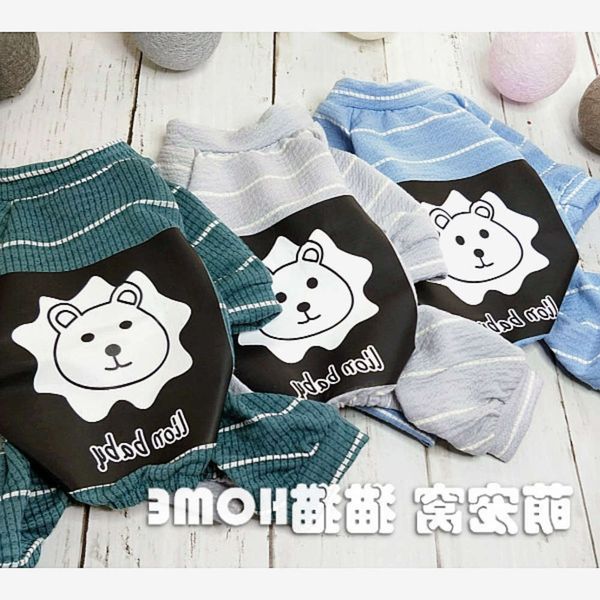 the dog clothes little lion pajamas clothes summer wear thin pet spring bomei teddy small dog four legged clothing
the dog clothes little lion pajamas clothes summer wear thin pet spring bomei teddy small dog four legged clothing