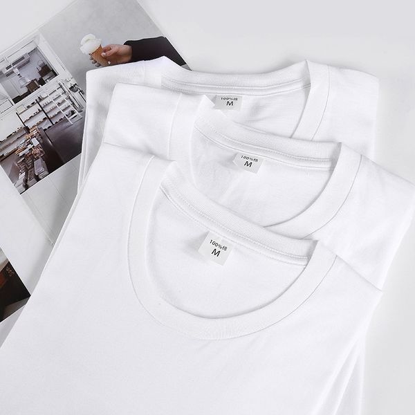 150g us japan seamless men's short sleeve pure cotton t-shirt open round neck slim breathable underpants, Black;white
150g us japan seamless men's short sleeve pure cotton t-shirt open round neck slim breathable underpants, Black;white