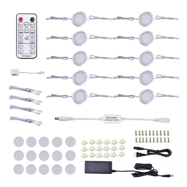 linkable under cabinet lighting kit 10 pack wireless rf timer remote dimmable lights for counter kitchen book case light
linkable under cabinet lighting kit 10 pack wireless rf timer remote dimmable lights for counter kitchen book case light